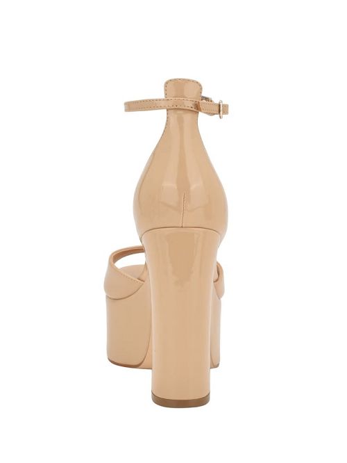 Guess Selima Platform Heels Bej | GUESS-SN29808