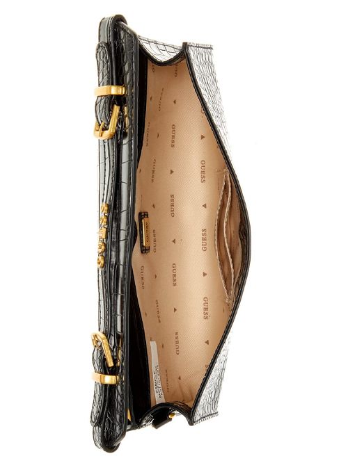 Guess Sestri Embossed Clutch Negrii | GUESS-SN28816