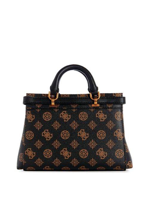 Guess Sestri Peony Mini Satchel Maro | GUESS-SN29242