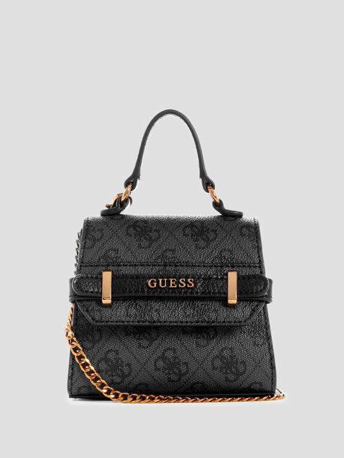 Guess Sestri Quattro G Micro Mini Satchel Negrii | GUESS-SN29270