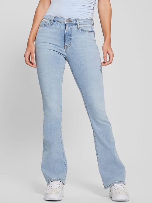 Guess Sexy Flare Skinny Jeans Albastri | GUESS-SN26581