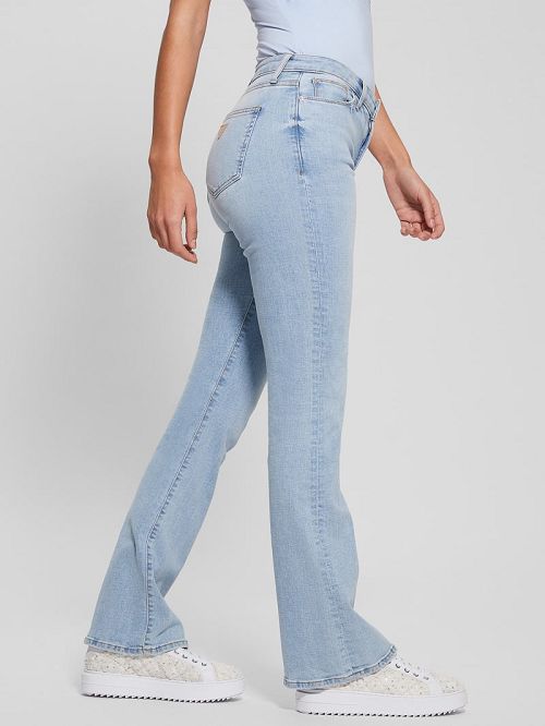 Guess Sexy Flare Skinny Jeans Albastri | GUESS-SN26581