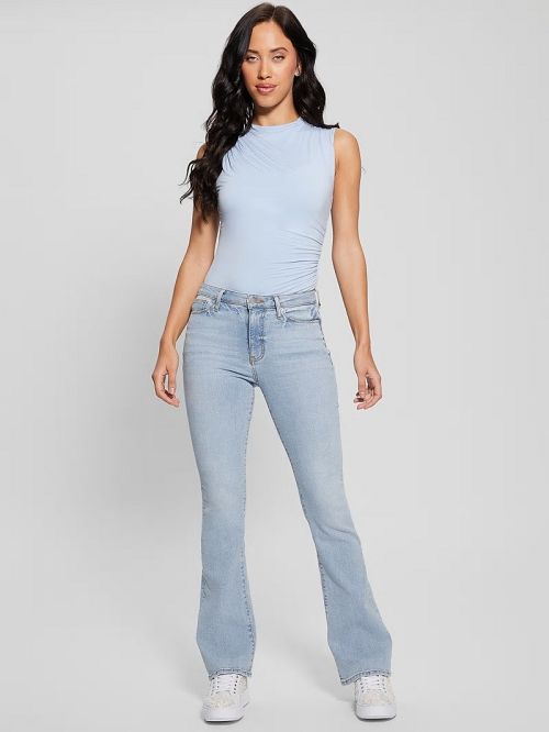 Guess Sexy Flare Skinny Jeans Albastri | GUESS-SN26581