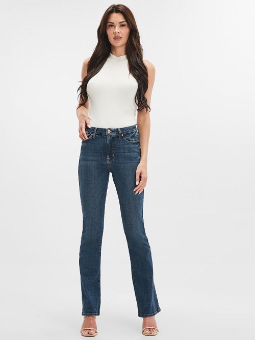 Guess Sexy Flared Jeans Albastri | GUESS-SN26662