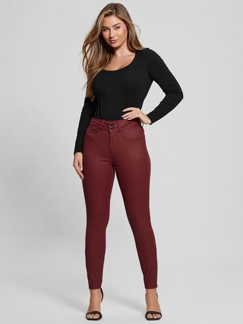 Guess Shape Up High-Rise Skinny Jeans Rosii | GUESS-SN26574