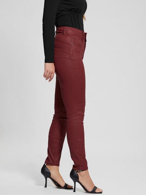 Guess Shape Up High-Rise Skinny Jeans Rosii | GUESS-SN26574