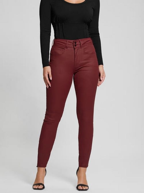 Guess Shape Up High-Rise Skinny Jeans Rosii | GUESS-SN26574