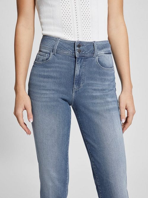 Guess Shape Up Straight Jeans Albastri | GUESS-SN26590