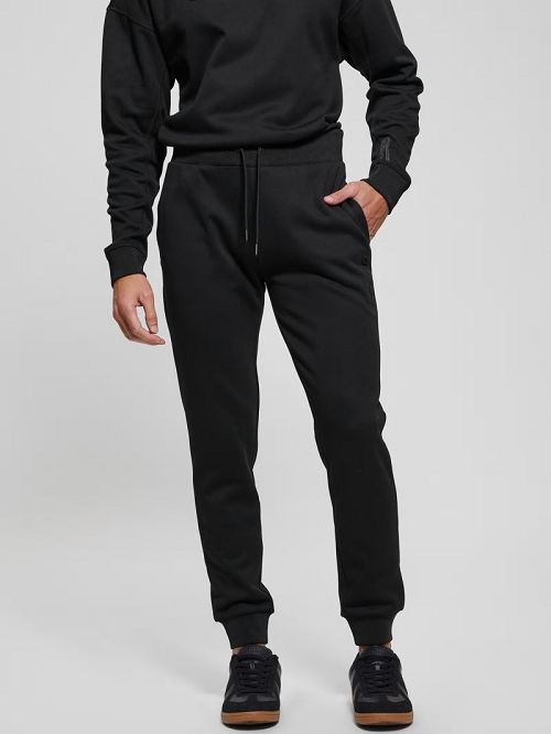 Guess Sheen Cuffed Pants Negrii | GUESS-SN31591