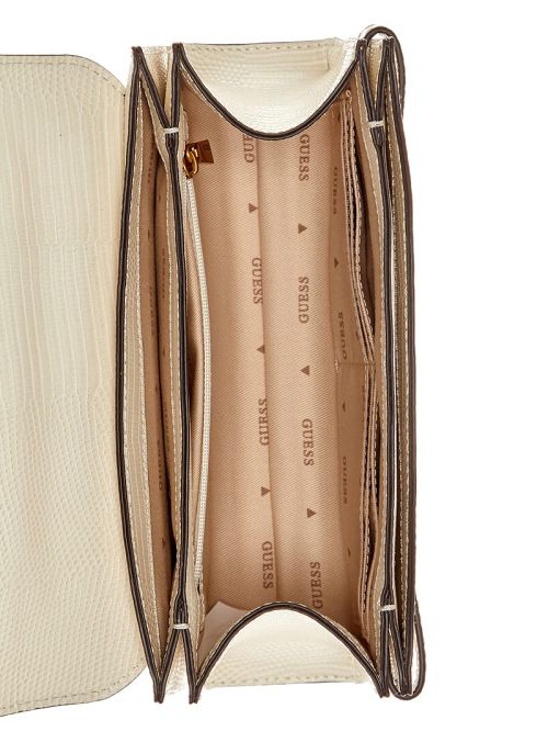 Guess Sibel Top-Handle Flap Bag Albi | GUESS-SN29329