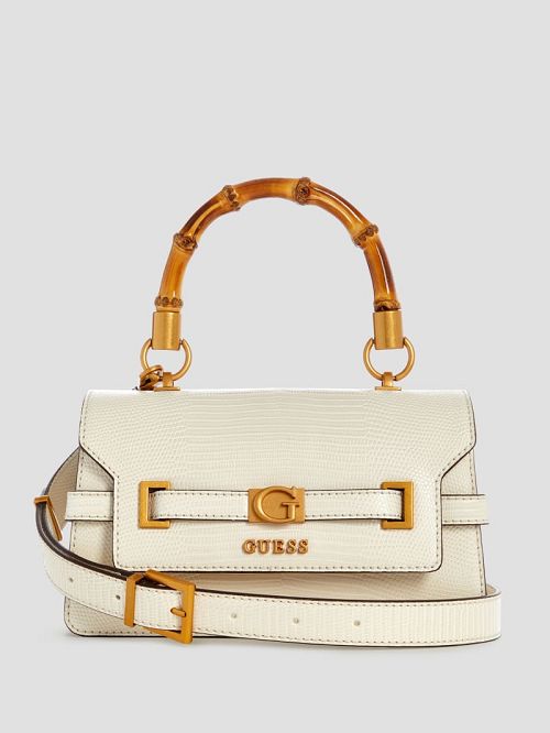 Guess Sibel Top-Handle Flap Bag Albi | GUESS-SN29329