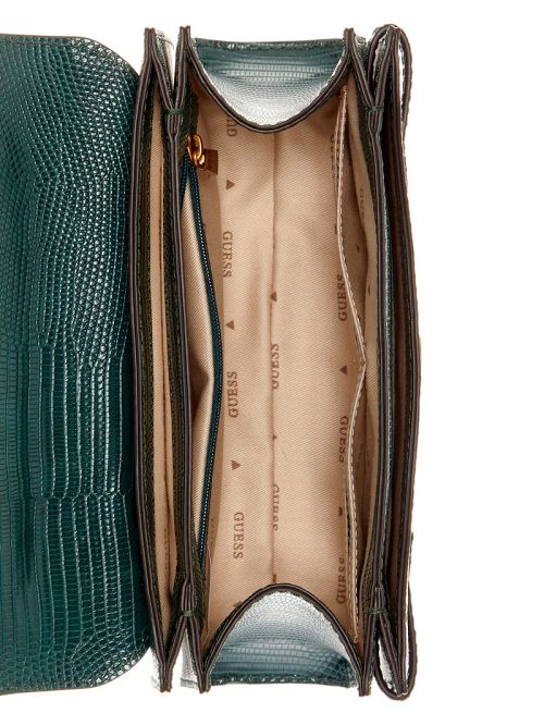 Guess Sibel Top-Handle Flap Bag Verzi | GUESS-SN28677