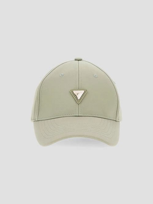 Guess Signature Triangle Baseball Hat Verzi | GUESS-SN30177