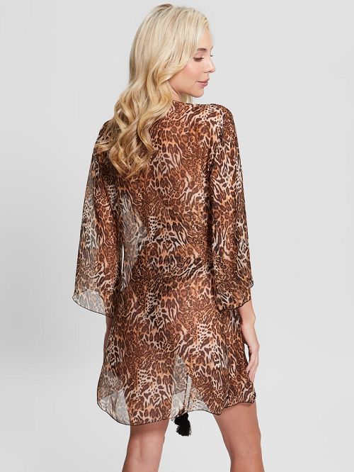 Guess Silk-Blend Kimono Maro | GUESS-SN28554