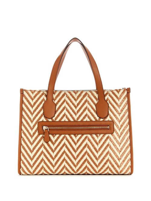 Guess Silvana Chevron Tote Maro | GUESS-SN28864