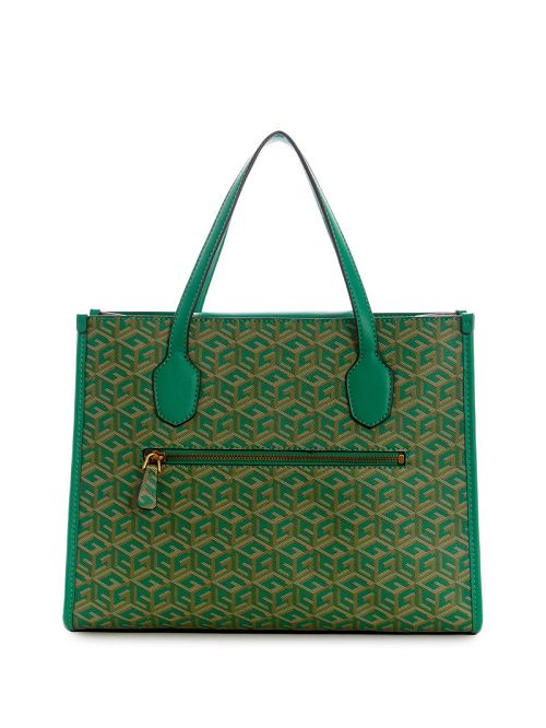 Guess Silvana G Cube Tote Verzi | GUESS-SN29382