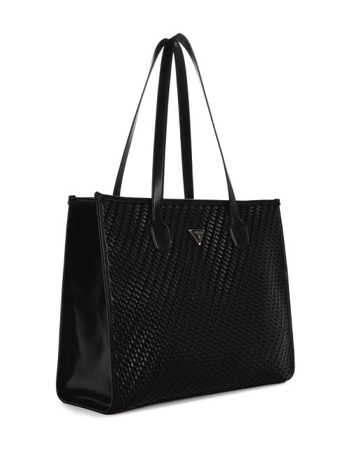 Guess Silvana Girlfriend Tote Negrii | GUESS-SN29183