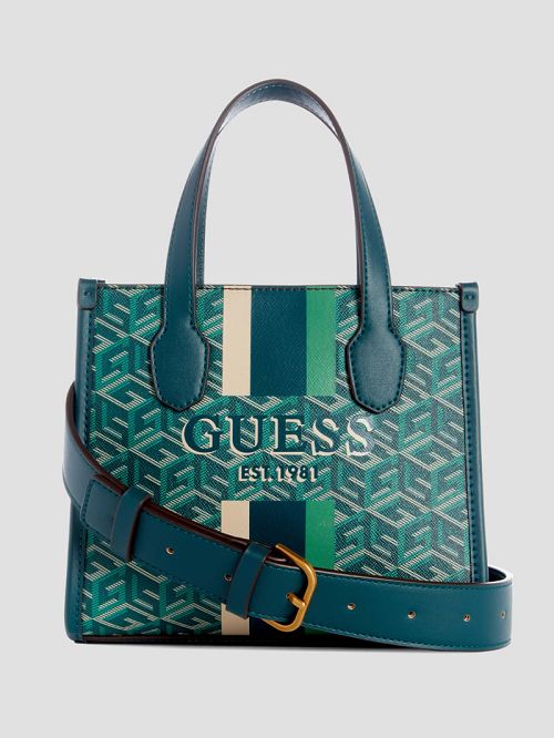 Guess Silvana Mini Totes Verzi | GUESS-SN29226