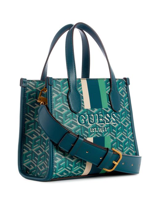 Guess Silvana Mini Totes Verzi | GUESS-SN29359
