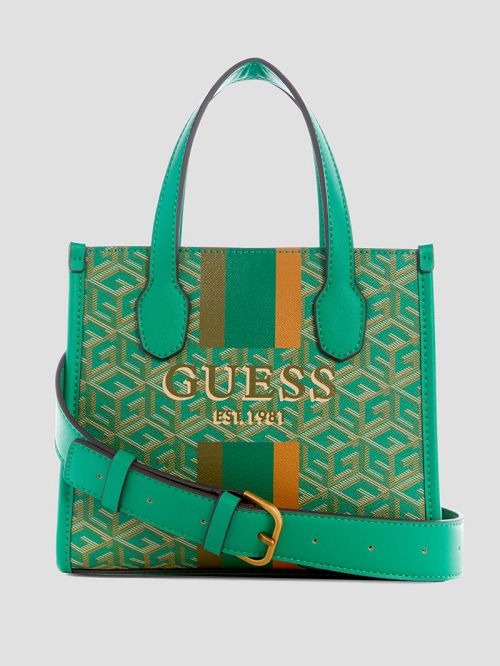 Guess Silvana Mini Totes Verzi | GUESS-SN29371