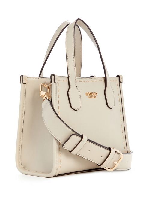 Guess Silvana Stitched Mini Tote Maro | GUESS-SN29404