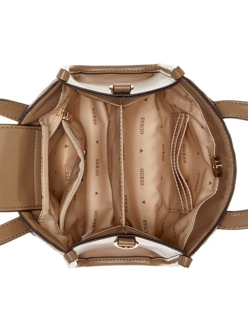 Guess Silvana Woven Mini Tote Maro | GUESS-SN29443