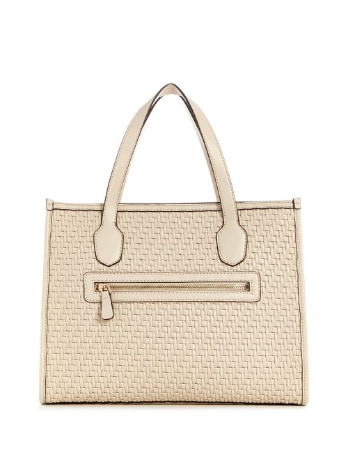 Guess Silvana Woven Tote Albi | GUESS-SN29465