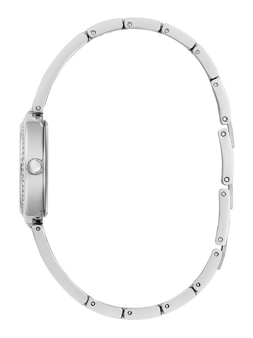 Guess Silver-Tone Analog Watch Argintii | GUESS-SN30027