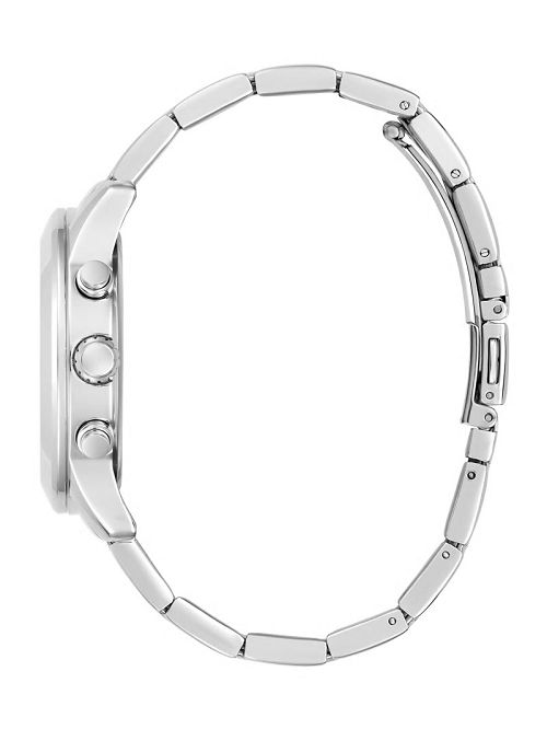 Guess Silver-Tone Colored Crystal Multifunction Watch Argintii | GUESS-SN29978