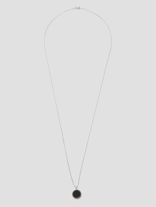 Guess Silver-Tone Pendant Necklace Argintii | GUESS-SN31834
