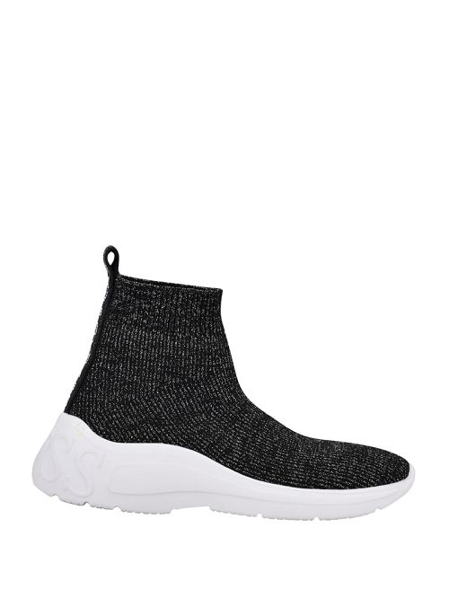 Guess Sindera Shimmer Sock Sneakers Argintii | GUESS-SN29541