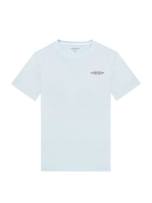 Guess Slim American Tradition Tee Albastri | GUESS-SN30501