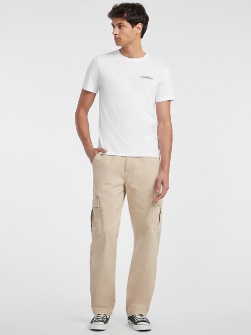 Guess Slim American Tradition Tee Albi | GUESS-SN30596
