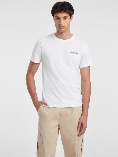 Guess Slim American Tradition Tee Albi | GUESS-SN30596