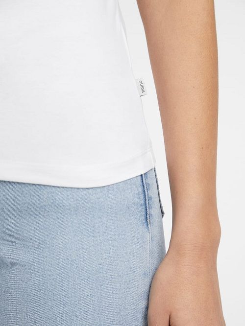 Guess Slim American Tradition Tee Albi | GUESS-SN27092