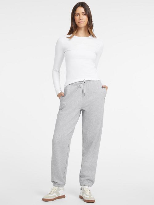 Guess Slim Embroidered Long-Sleeve Tee Albi | GUESS-SN27575