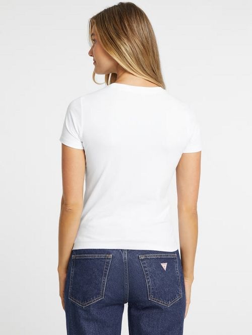 Guess Slim Iconic Tee Albi | GUESS-SN27438