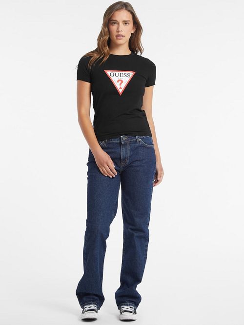 Guess Slim Iconic Tee Negrii | GUESS-SN27423