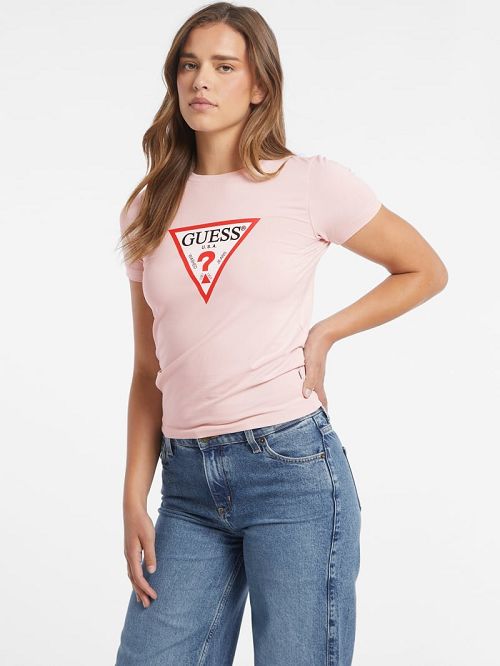 Guess Slim Iconic Tee Roz | GUESS-SN27395
