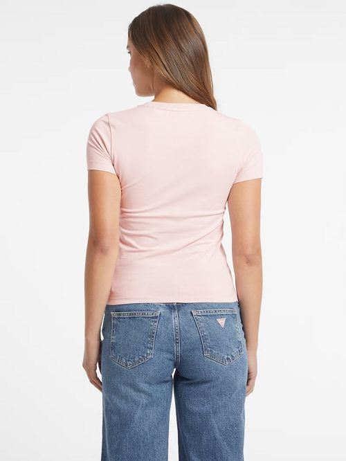 Guess Slim Iconic Tee Roz | GUESS-SN27395