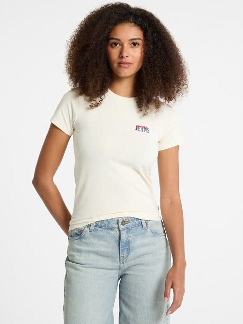 Guess Slim Logo Tee Albi | GUESS-SN27292