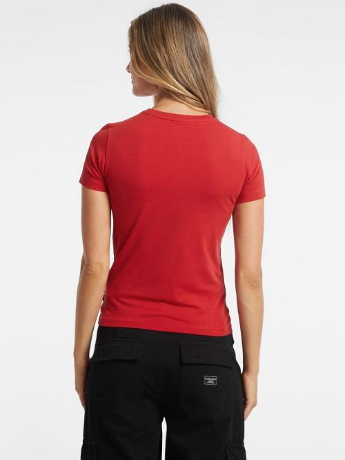 Guess Slim Logo Tee Rosii | GUESS-SN27325