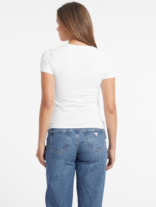 Guess Slim Mini American Tradition Tee Albi | GUESS-SN27392