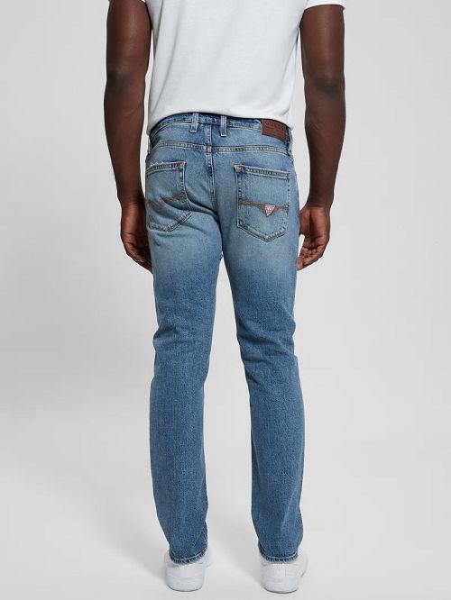 Guess Slim Tapered Jeans Albastri | GUESS-SN30361