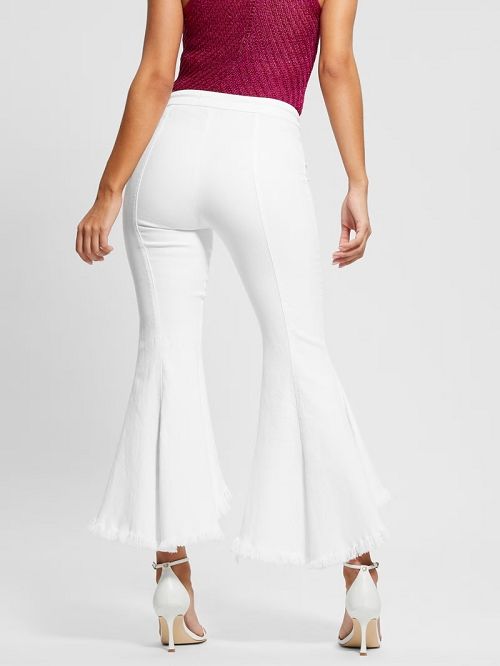 Guess Sofia 1981 High-Rise Flared Jeans Albi | GUESS-SN26623