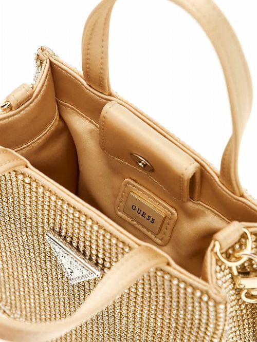 Guess Sofia Crystal Tote Aurii | GUESS-SN29374