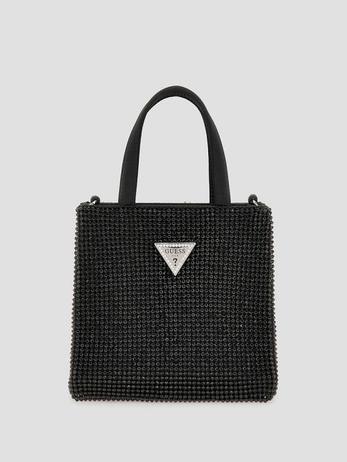Guess Sofia Crystal Tote Negrii | GUESS-SN29415