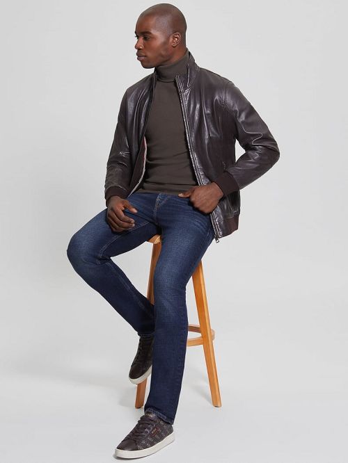 Guess Soft Leather Jacket Maro | GUESS-SN30878