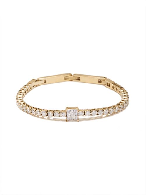 Guess Solitaire Tennis Bracelet Aurii | GUESS-SN30322