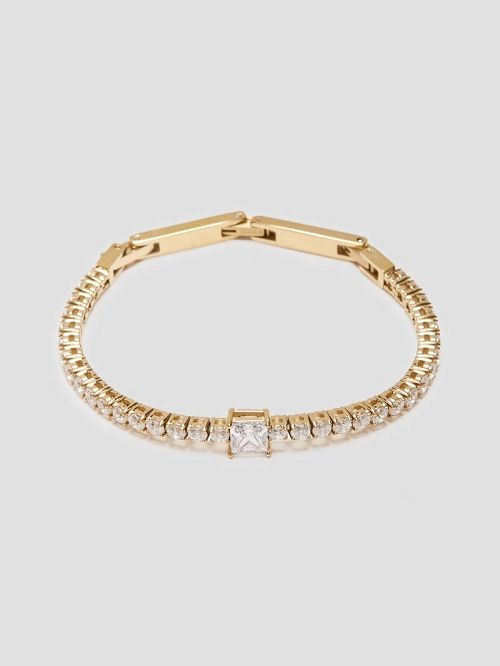 Guess Solitaire Tennis Bracelet Aurii | GUESS-SN30322